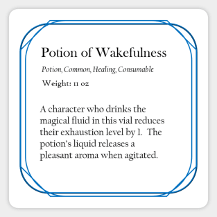 Potion of Wakefulness Magnet